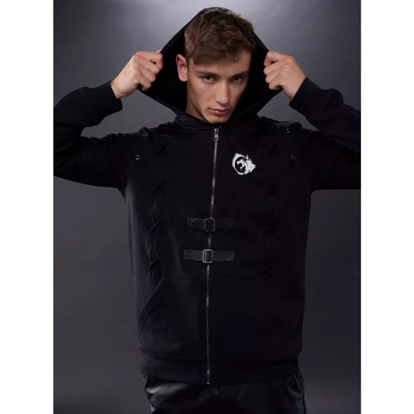 THE WITCHER GERALT SWORD HOODIE SWEATSHIRT SIZE LARGE - Picture 1 of 6
